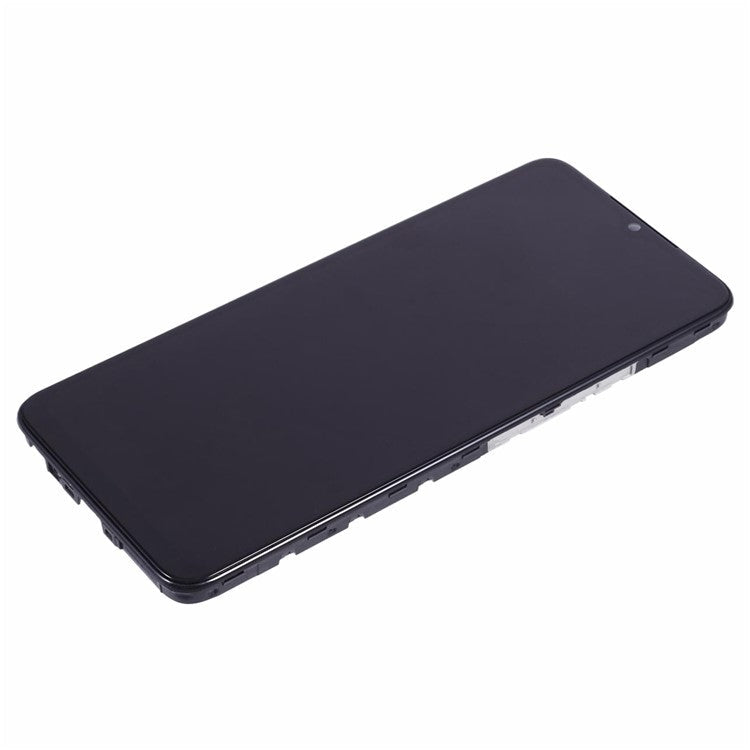 For Infinix Smart 7 4G X6515 Grade C LCD Screen and Digitizer Assembly + Frame Replacement Part (Without Logo)