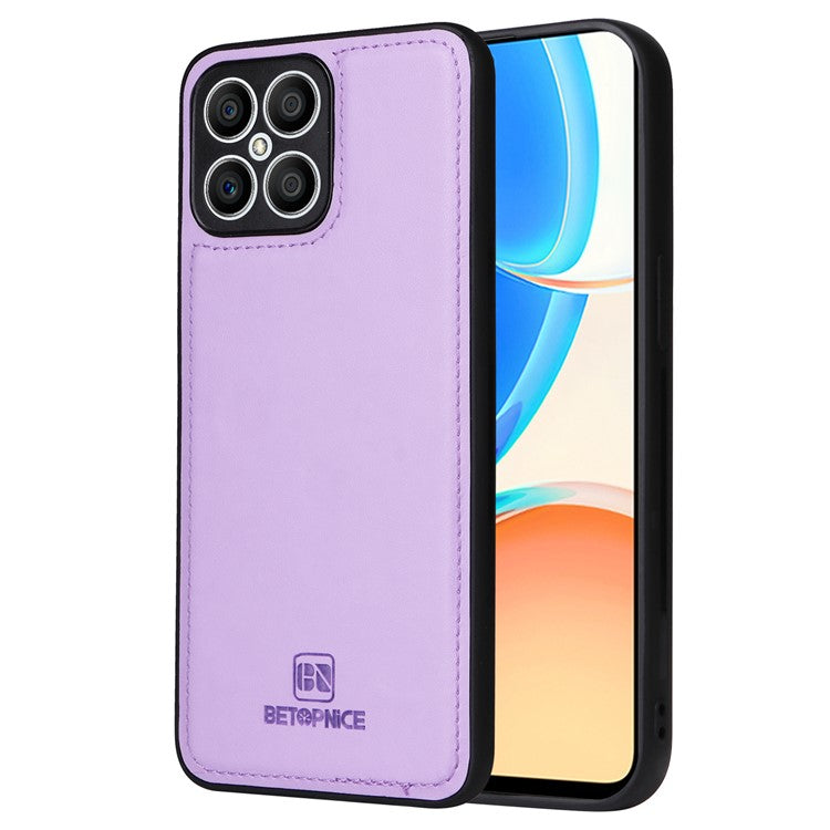 BETOPNICE 005 For Honor X8 4G / X30i / Play6T Pro Leather Case Wallet Detachable Magnetic Phone Cover - Purple