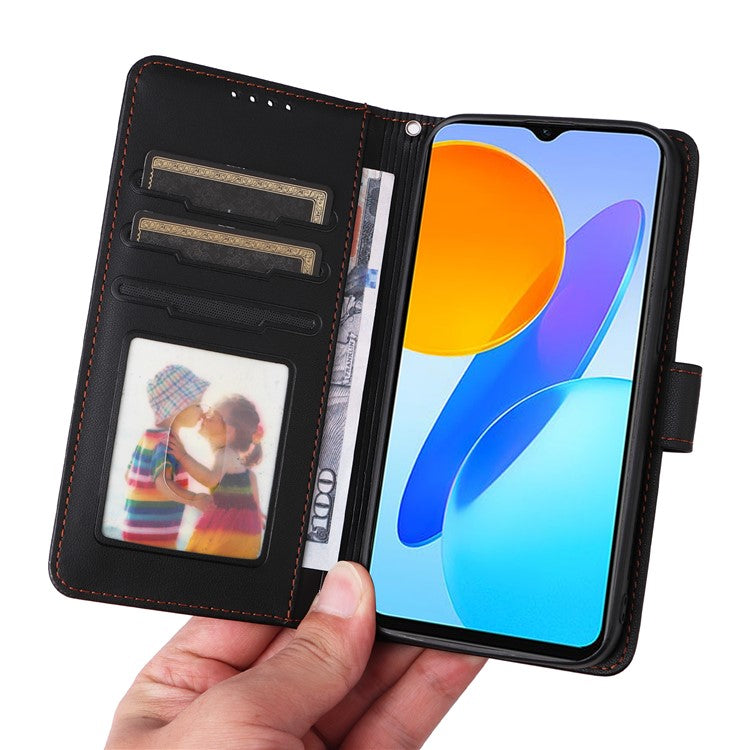 BETOPNICE 005 For Honor X8 5G / X6 4G / Play6C 4G / X6s 4G / 70 Lite / X8a 5G Case Detachable Wallet Leather Phone Cover - Black