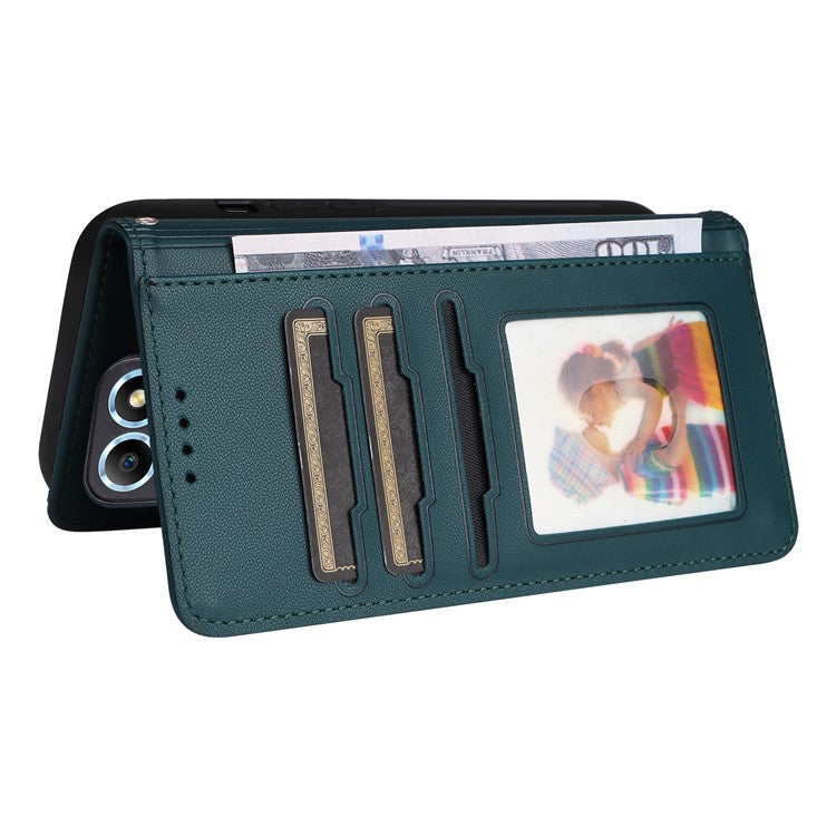 BETOPNICE 005 For Honor X8 5G / X6 4G / Play6C 4G / X6s 4G / 70 Lite / X8a 5G Case Detachable Wallet Leather Phone Cover - Blue