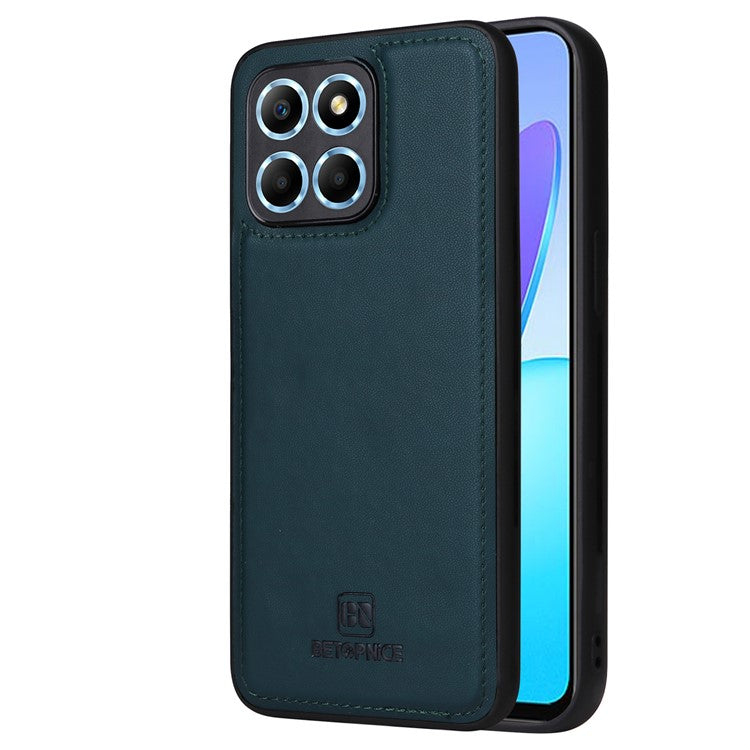BETOPNICE 005 For Honor X8 5G / X6 4G / Play6C 4G / X6s 4G / 70 Lite / X8a 5G Case Detachable Wallet Leather Phone Cover - Blue