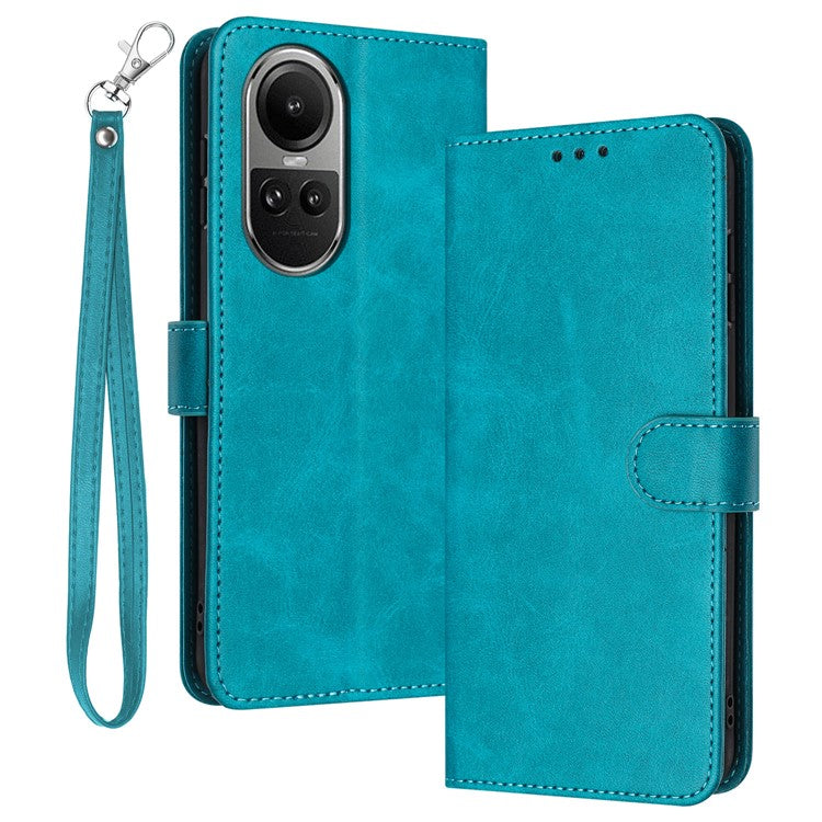 PU Leather Phone Cases for Oppo Reno10 5G (Global) / Reno10 Pro 5G (Global) Wholesale Wallet Mobile Phone Stand Cover - Green