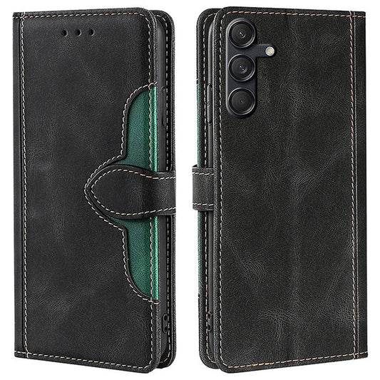 For Samsung Galaxy M55 5G / C55 5G / F55 5G Wallet Case Leather Phone Cover Mobile Accessories Wholesale Supplier - Black