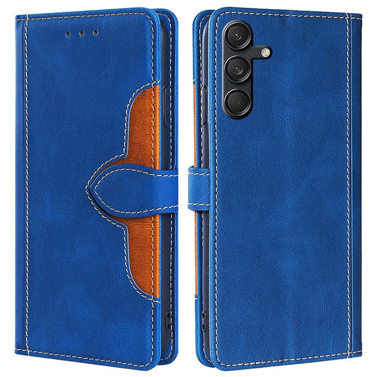 For Samsung Galaxy M55 5G / C55 5G / F55 5G Wallet Case Leather Phone Cover Mobile Accessories Wholesale Supplier - Blue