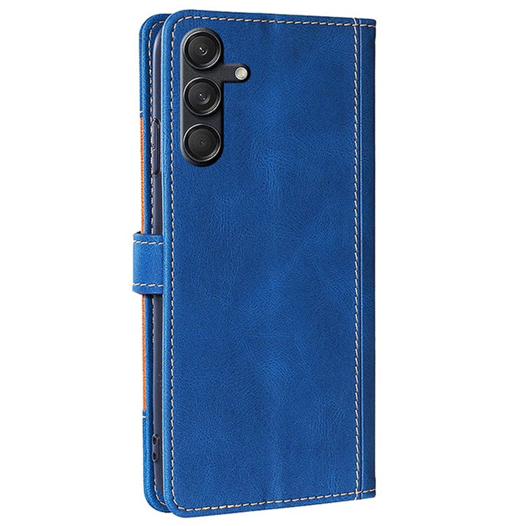 For Samsung Galaxy M55 5G / C55 5G / F55 5G Wallet Case Leather Phone Cover Mobile Accessories Wholesale Supplier - Blue