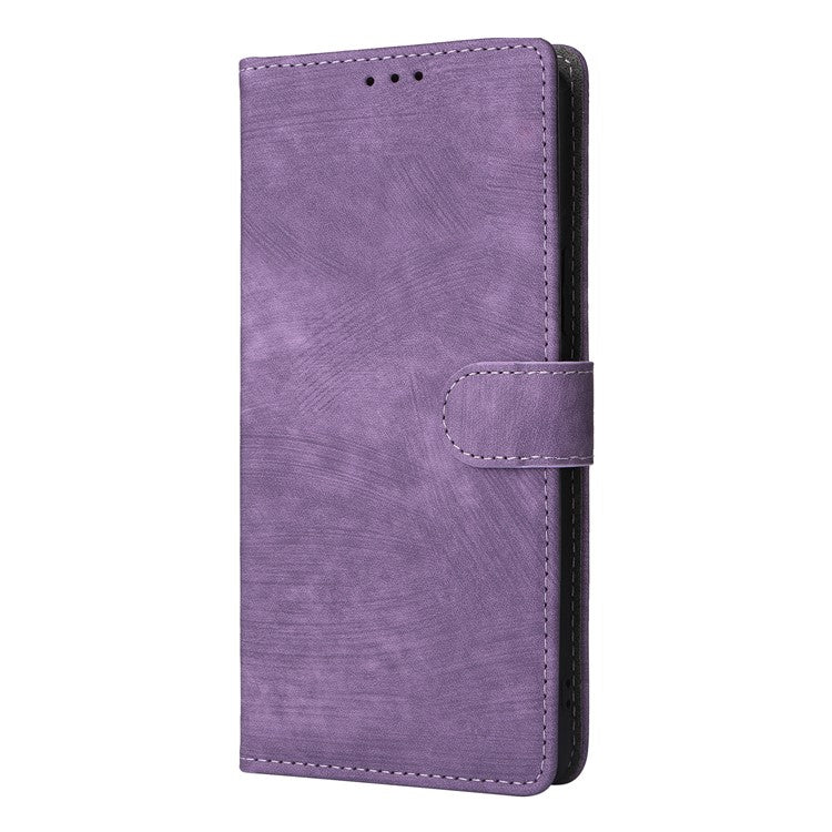 For Motorola Edge 50 Ultra 5G / Moto X50 Ultra 5G Phone Case Wallet PU Leather Flip Cover with RFID Blocking - Purple