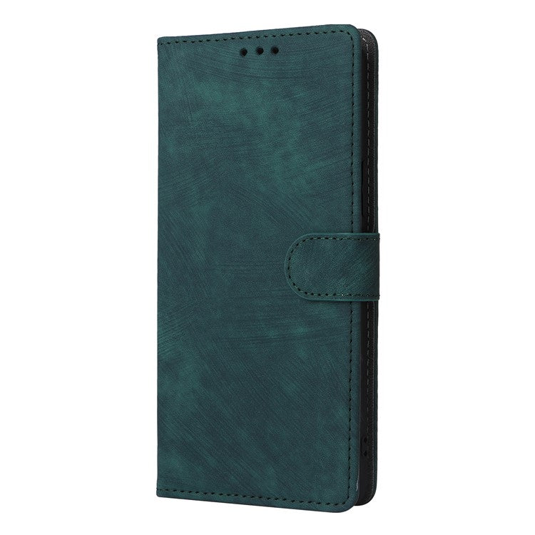 For Motorola Edge 50 Ultra 5G / Moto X50 Ultra 5G Phone Case Wallet PU Leather Flip Cover with RFID Blocking - Green