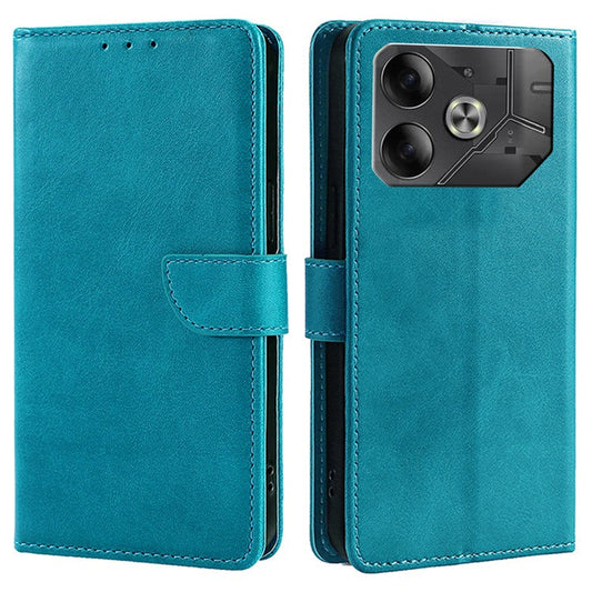 For TECNO Pova 6 5G Case Wallet Leather Phone Cover Mobile Accessories Wholesale - Baby Blue