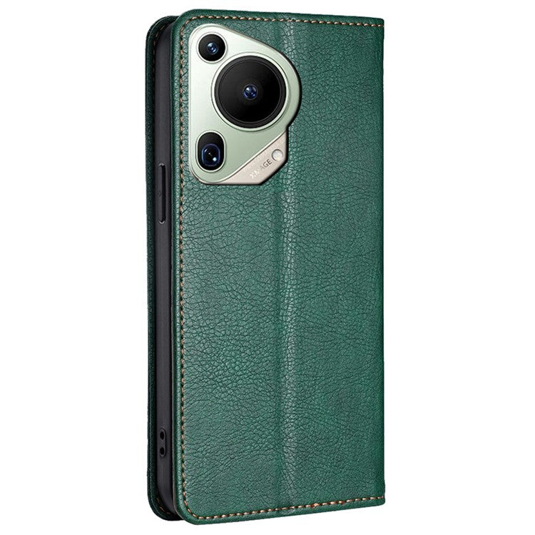 For Huawei Pura 70 Ultra Case Leather Phone Cover Mobile Accessories Wholesale Supplier - Green