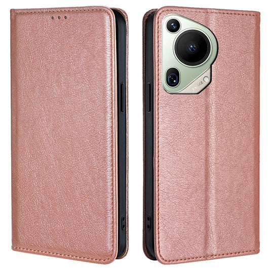 For Huawei Pura 70 Ultra Case Leather Phone Cover Mobile Accessories Wholesale Supplier - Rose Gold
