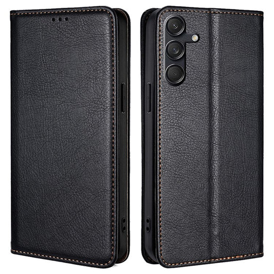For Samsung Galaxy M55 5G / C55 5G / F55 5G Wallet Case Magnetic Auto-Absorbed Leather Phone Cover - Black