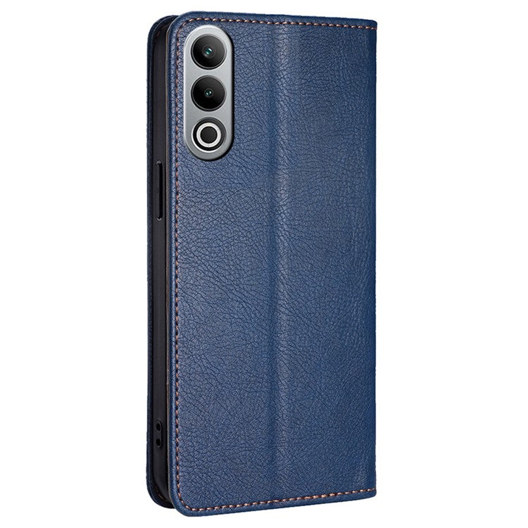 For OnePlus Nord CE4 5G Phone Case Leather Wallet Cover Mobile Accessories Wholesale - Blue