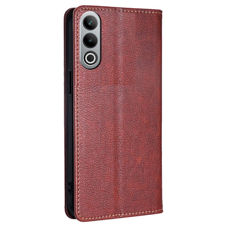 For OnePlus Nord CE4 5G Phone Case Leather Wallet Cover Mobile Accessories Wholesale - Brown