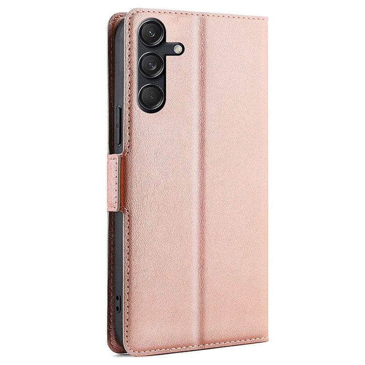 For Samsung Galaxy M55 5G / C55 5G / F55 5G Leather Phone Cover with Card Slots Mobile Accessories Wholesale - Rose Gold
