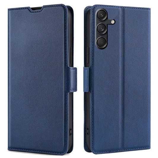 For Samsung Galaxy M55 5G / C55 5G / F55 5G Leather Phone Cover with Card Slots Mobile Accessories Wholesale - Blue