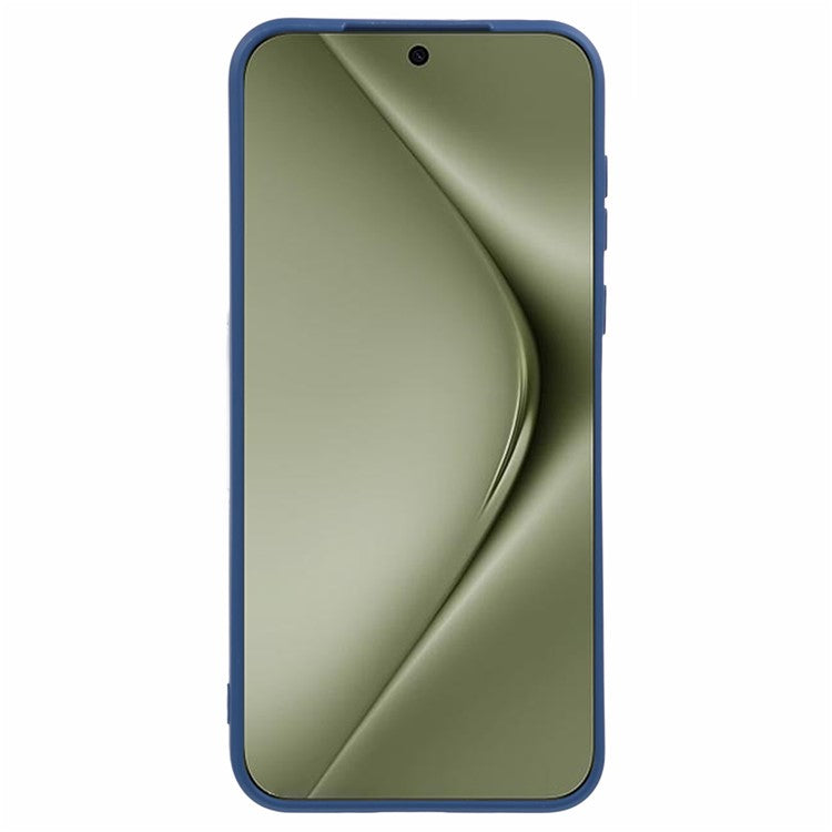 For Huawei Pura 70 Ultra Case Anti-Scratch Fiber Lining TPU Phone Cover - Sapphire