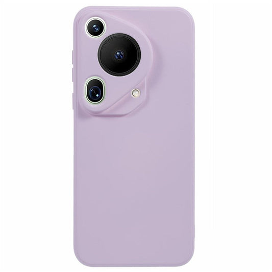 For Huawei Pura 70 Ultra Case Anti-Scratch Fiber Lining TPU Phone Cover - Purple