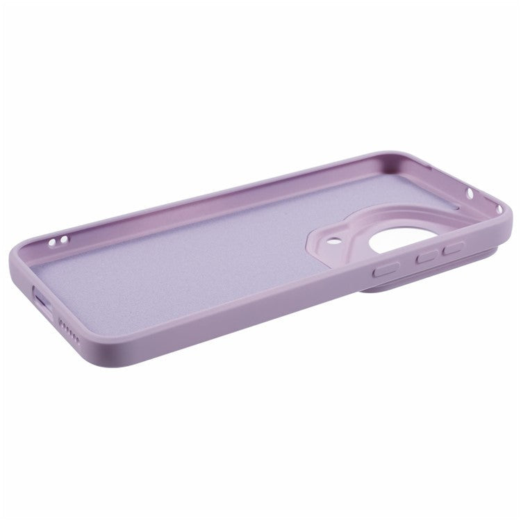 For Huawei Pura 70 Ultra Case Anti-Scratch Fiber Lining TPU Phone Cover - Purple