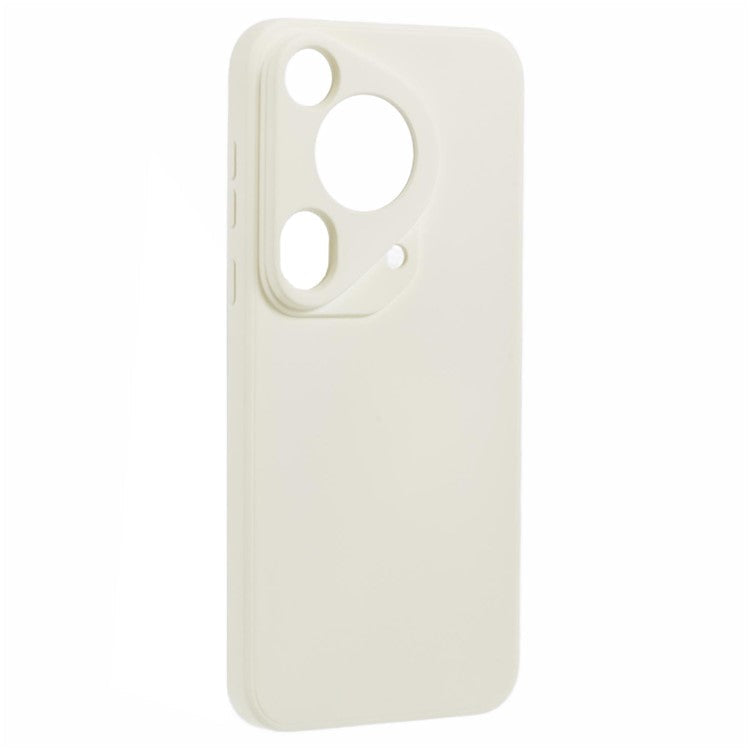 For Huawei Pura 70 Ultra Case Anti-Scratch Fiber Lining TPU Phone Cover - White