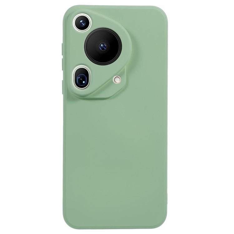 For Huawei Pura 70 Ultra Case Anti-Scratch Fiber Lining TPU Phone Cover - Matcha Green