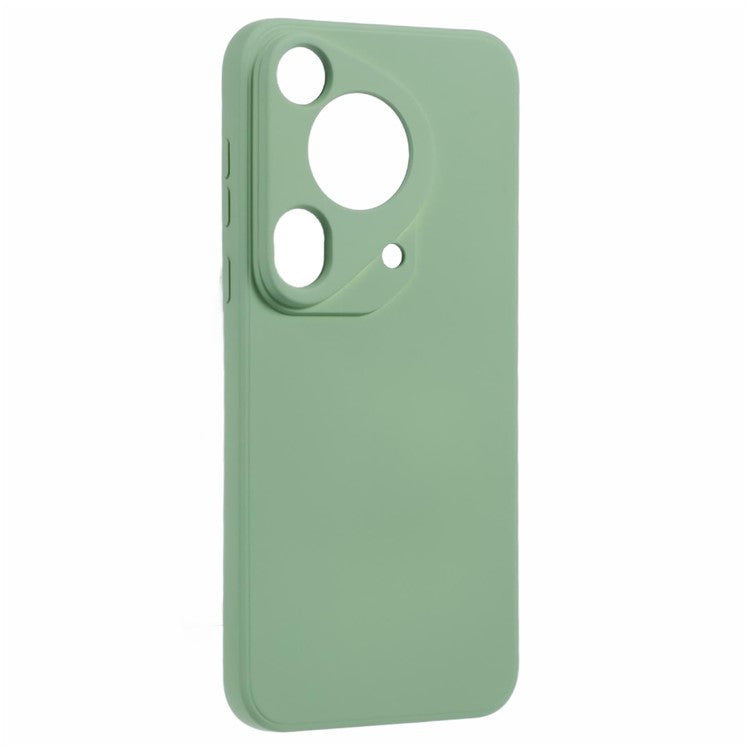 For Huawei Pura 70 Ultra Case Anti-Scratch Fiber Lining TPU Phone Cover - Matcha Green