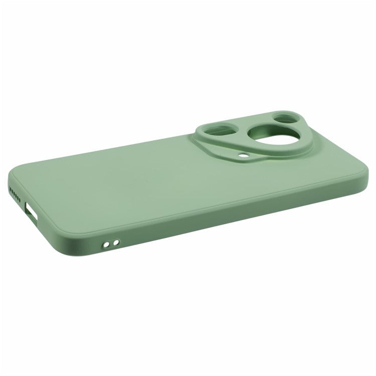 For Huawei Pura 70 Ultra Case Anti-Scratch Fiber Lining TPU Phone Cover - Matcha Green