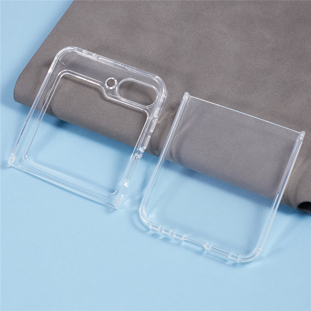For Samsung Galaxy Z Flip7 FE 5G / Z Flip6 5G Case Anti-Scratch Transparent TPU Phone Cover