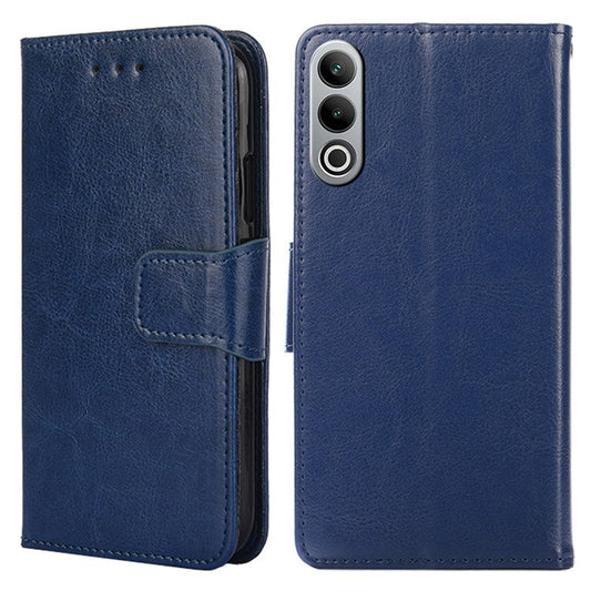 For OnePlus Nord CE4 5G Case Leather Wallet Stand Cover Phone Accessories Distributors - Sapphire