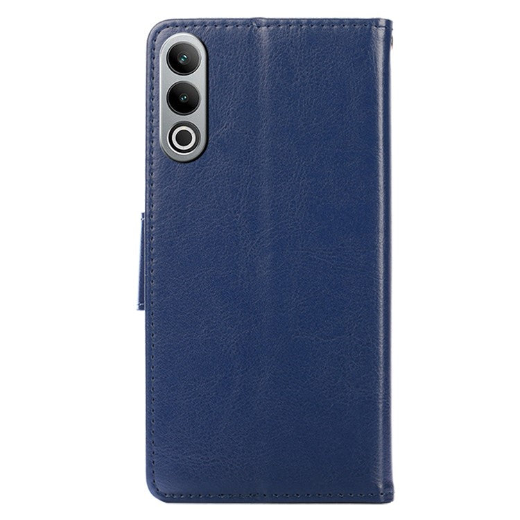 For OnePlus Nord CE4 5G Case Leather Wallet Stand Cover Phone Accessories Distributors - Sapphire