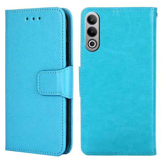 For OnePlus Nord CE4 5G Case Leather Wallet Stand Cover Phone Accessories Distributors - Baby Blue
