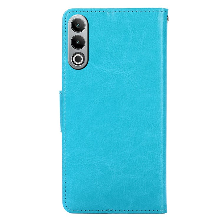 For OnePlus Nord CE4 5G Case Leather Wallet Stand Cover Phone Accessories Distributors - Baby Blue