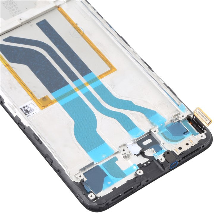 For Realme GT Neo 3T 5G / GT2 Grade C LCD Screen and Digitizer Assembly + Frame Part (TFT Technology) (Without Logo)