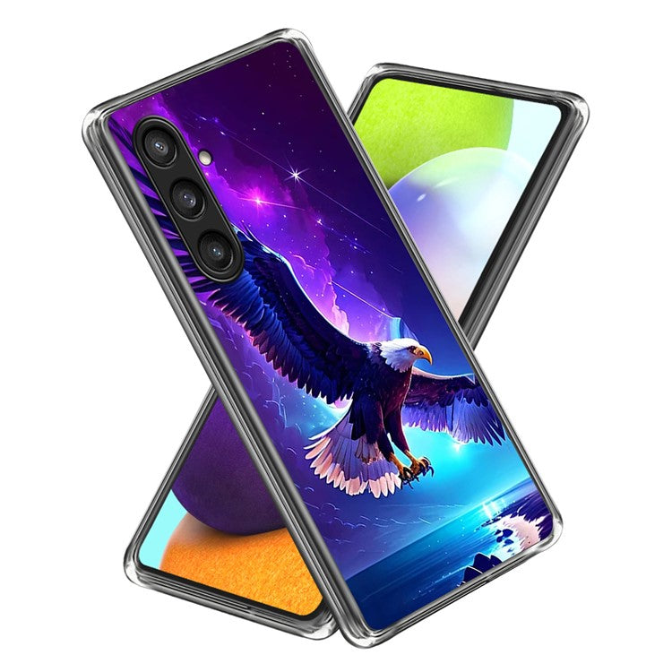 For Samsung Galaxy A54 5G Case Soft TPU Protective Phone Cover Pattern Printing - Style C