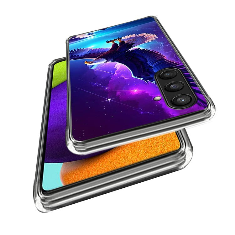 For Samsung Galaxy A54 5G Case Soft TPU Protective Phone Cover Pattern Printing - Style C