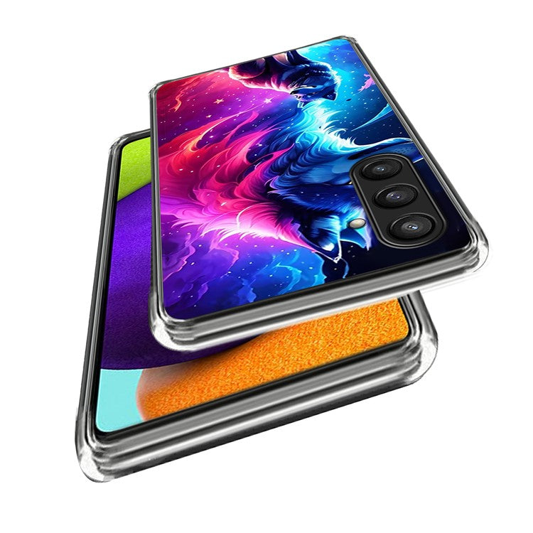 For Samsung Galaxy A54 5G Case Soft TPU Protective Phone Cover Pattern Printing - Style G