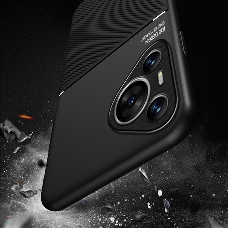 For Huawei Pura 70 Case PU Leather+PC+TPU Phone Cover Fits Magnetic Car Mount - Blue