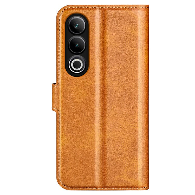 For OnePlus Ace 3V 5G Case Leather Phone Cover with Wallet Card Slots - Yellow