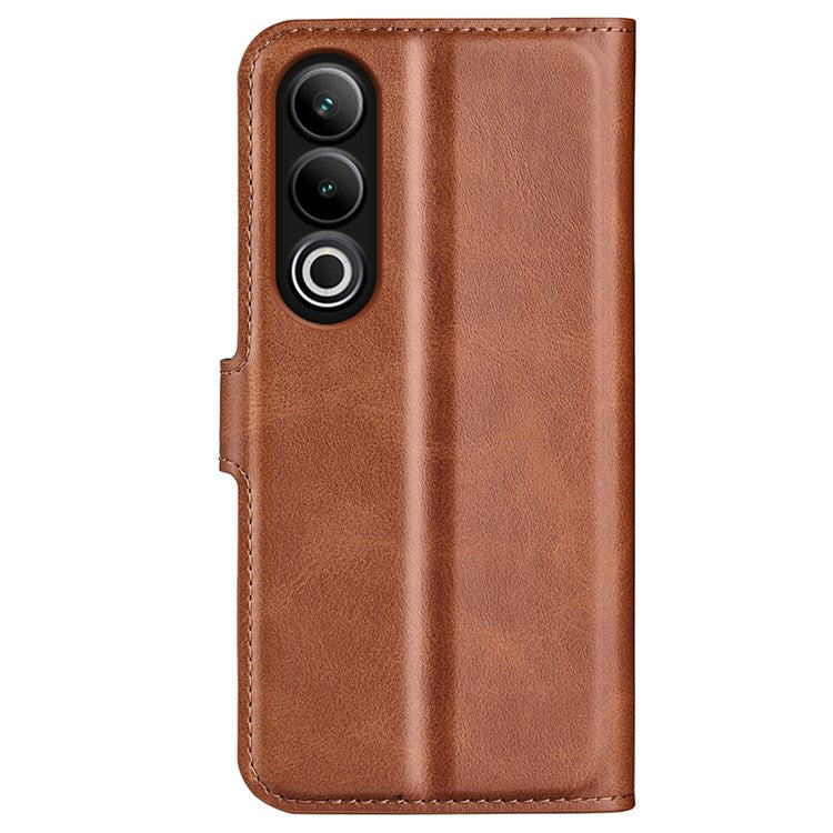 For OnePlus Ace 3V 5G Case Leather Phone Cover with Wallet Card Slots - Light Brown