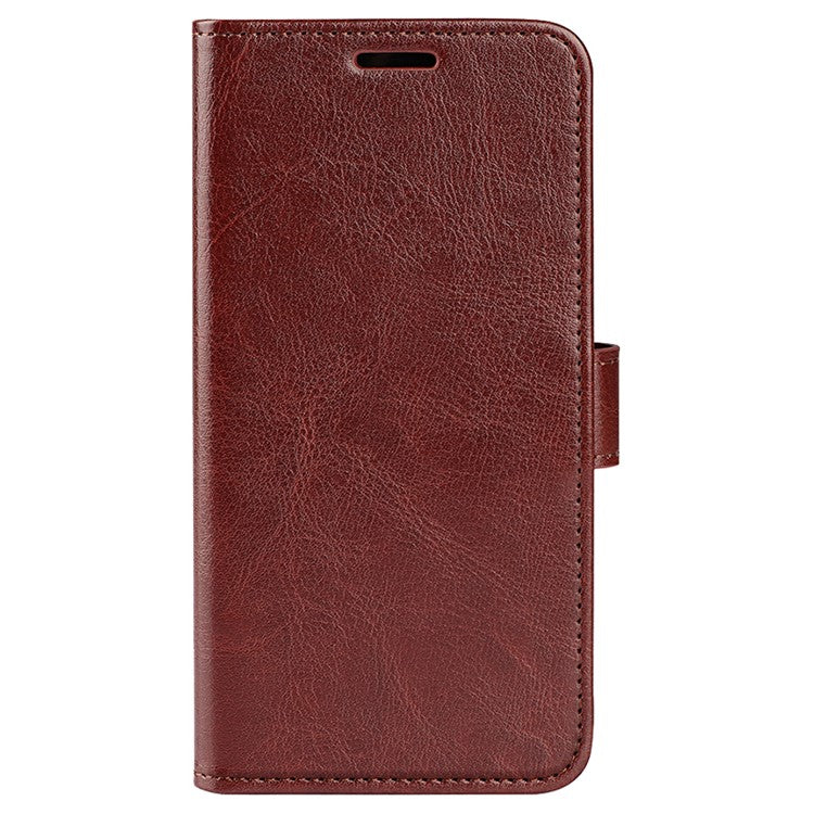 For OnePlus Ace 3V 5G Leather Case Wallet Crazy Horse Texture Folio Flip Phone Cover - Brown