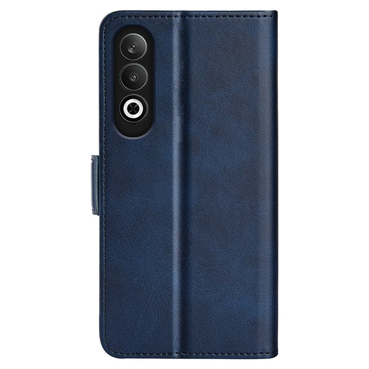 For OnePlus Nord CE4 5G / Oppo K12 Leather Wallet Cover Mobile Phone Case Wholesale - Blue