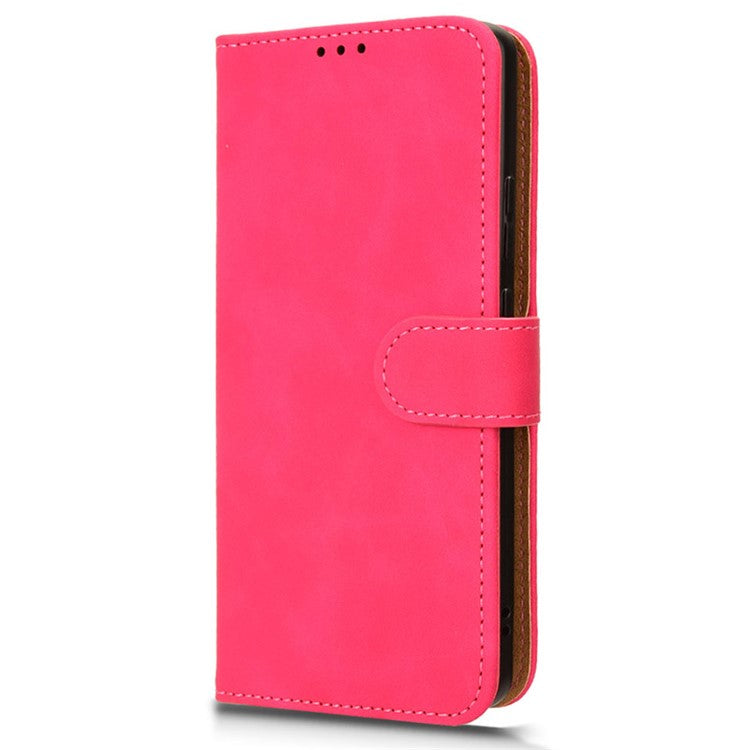 For Motorola Edge 50 Ultra 5G / Moto X50 Ultra 5G Case Leather Wallet Protective Phone Cover - Rose