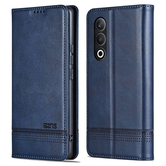 AZNS For OnePlus Nord CE4 5G / Oppo K12 Case Wallet Leather Phone Cover Mobile Accessories Wholesale - Blue