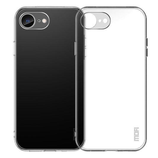 MOFI For iPhone 16e Case Clear Shockproof TPU Thin Phone Cover