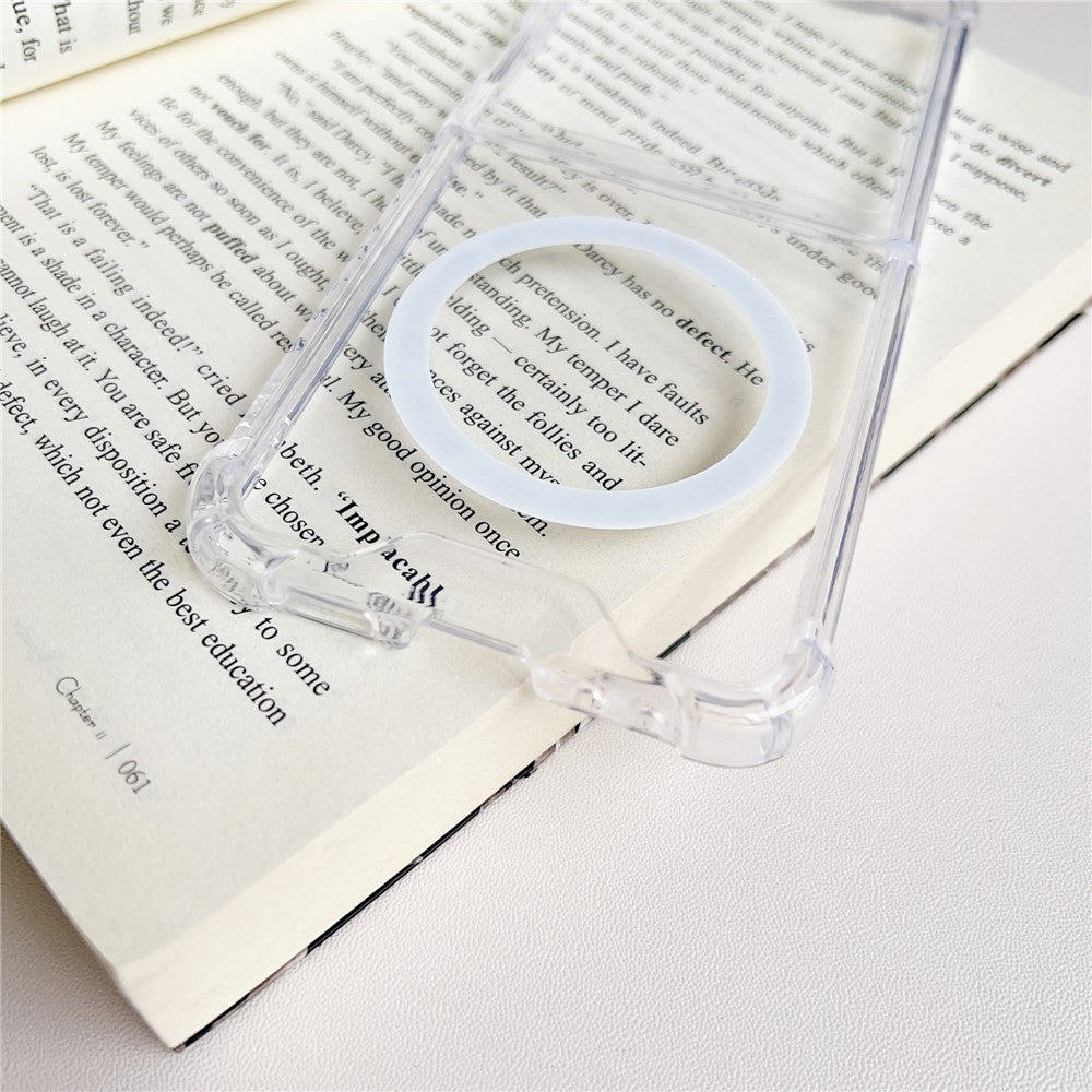 For Samsung Galaxy Z Flip7 FE 5G / Z Flip6 5G / Z Flip5 5G Case Compatible with MagSafe TPU+PC Phone Cover