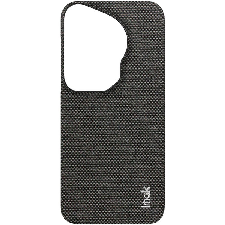 IMAK Ruiyi Series for Huawei Pura 70 Ultra Case Cloth Texture Leather+PC Hard Phone Cover - Black