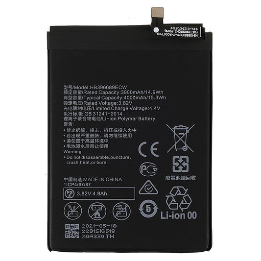 3.85V 3900mAh Battery Replacement (Encode: HB396689ECW) (without Logo) for Huawei Mate 9/Mate 9 Pro/Honor 8C