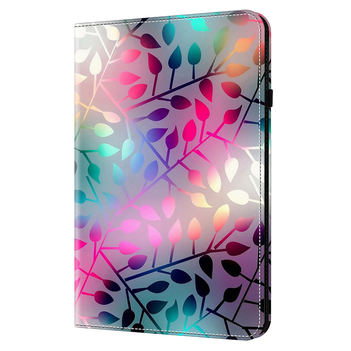 For Samsung Galaxy Tab S10 / S9 / Tab S9 FE Case Folio Stand PU Leather Pattern Tablet Cover - Maple Leaf
