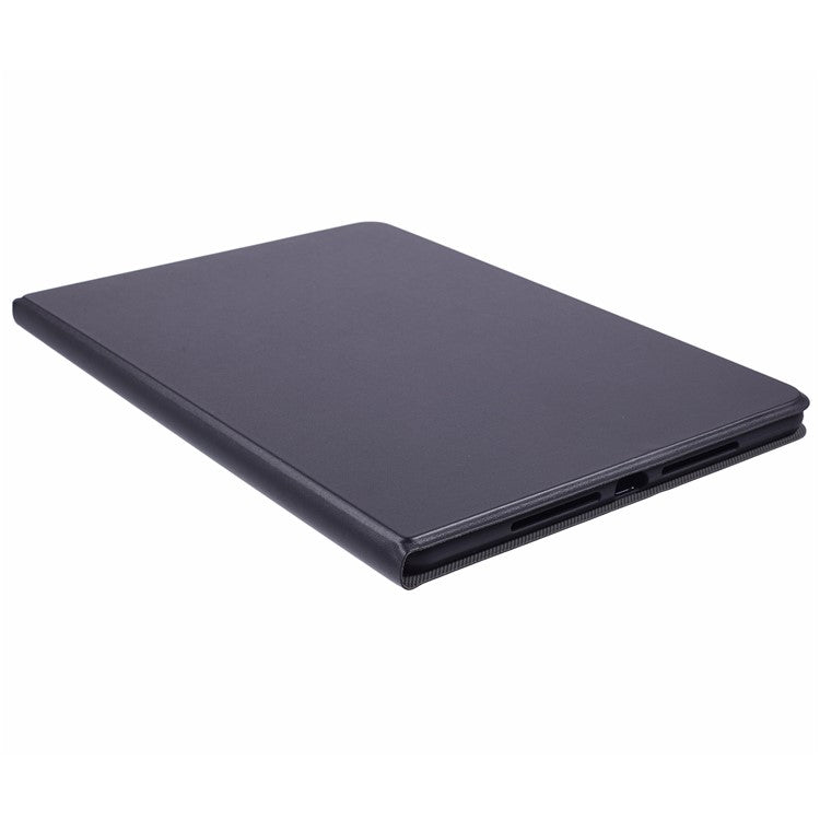 For Huawei MatePad 11.5 S Case PU Leather Folding Stand Tablet Protective Cover - Black