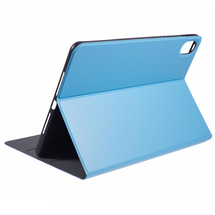 For Huawei MatePad 11.5 S Case PU Leather Folding Stand Tablet Protective Cover - Sky Blue