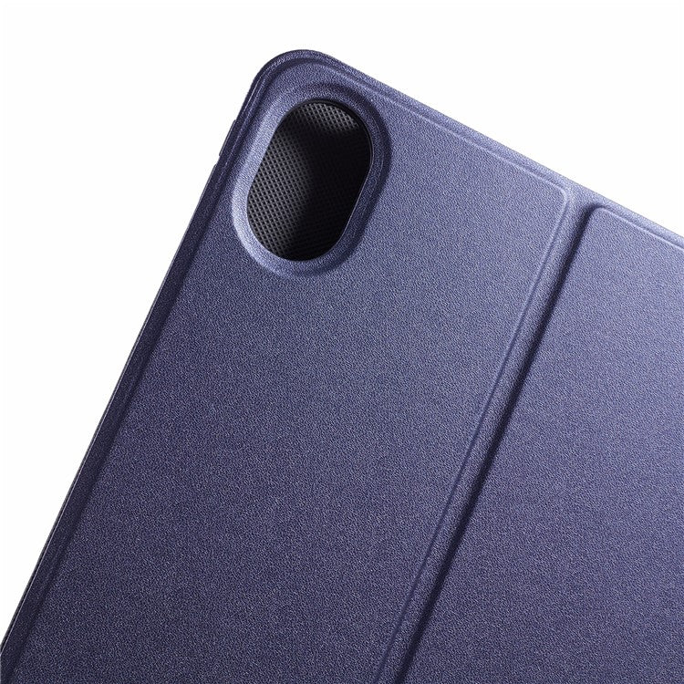 For Huawei MatePad 11.5 S Case PU Leather Folding Stand Tablet Protective Cover - Blue